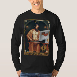 T-shirt Carte de tarot de l'administrateur