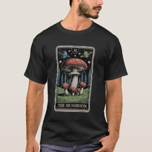 T-shirt Carte de tarot La Maisonnette Champignon Cottageco