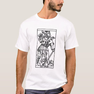 T-shirt Carte de tarot : L'imbécile