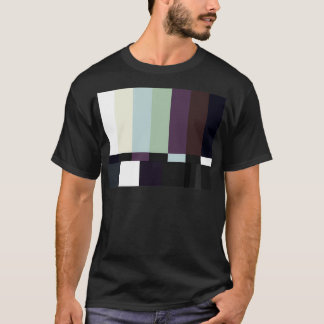 T-shirt Carte de test TV