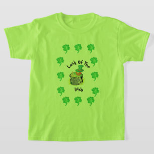 T-shirt Carte de vacances : Chance des Irlandais