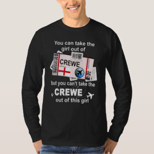 T-shirt Carte d'embarquement de Crewe Fille de Crewe Cre