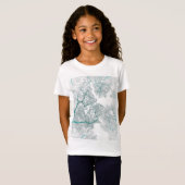 T-Shirt Carte des arbres 3 (Devant entier)