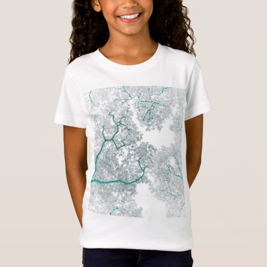 T-Shirt Carte des arbres 3 (Devant)