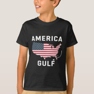 T-shirt Carte des États-Unis rétro-américaine de Trump Amé