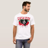 T-shirt carte d'euskadi (Devant entier)
