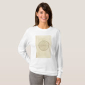 T-shirt Carte d'hémisphère (Devant entier)