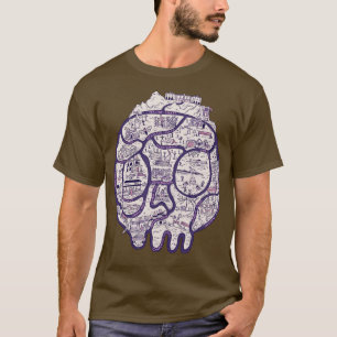 T-shirt Carte d'horreur