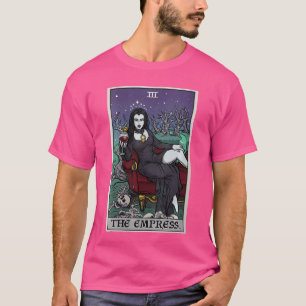 T-shirt Carte d'impératrice pour femmes Halloween Vampire