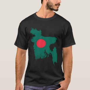 T-shirt Carte du Bangladesh