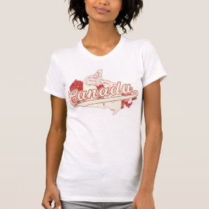 T-shirt Carte du Canada