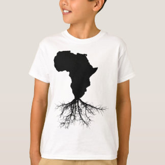 T-shirt Carte du continent africain expatrié