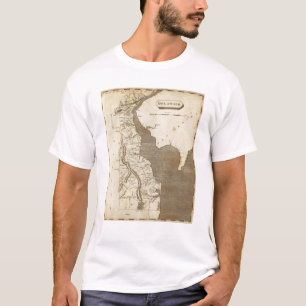 T-shirt Carte du Delaware par Arrowsmith