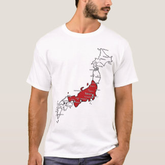 T-shirt Carte du Japon