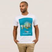 T-shirt Carte du Kazakhstan (Devant entier)