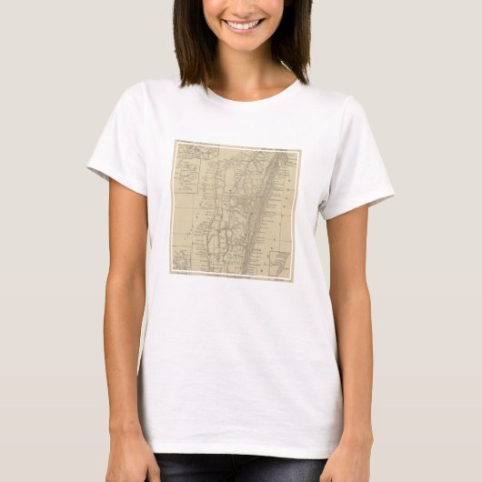 T-shirt Carte du Madagascar (Devant)