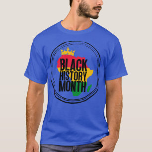 T-shirt Carte du mois de l'histoire noire 12