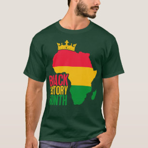 T-shirt Carte du mois de l'histoire noire 17