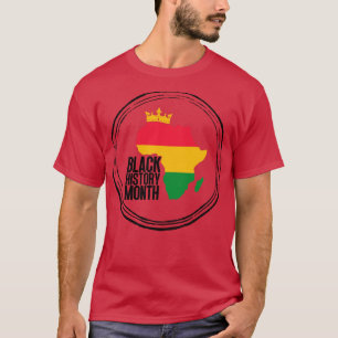 T-shirt Carte du mois de l'histoire noire 5