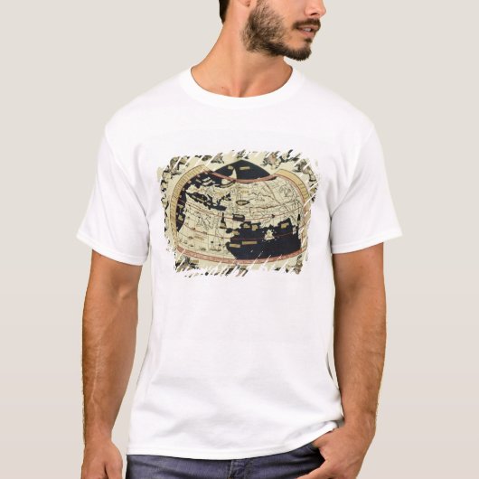 T-shirt Carte du monde (Devant)