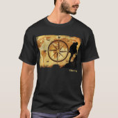 T-shirt Carte du monde (Devant)