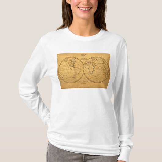 T-shirt Carte du monde 5 (Devant)