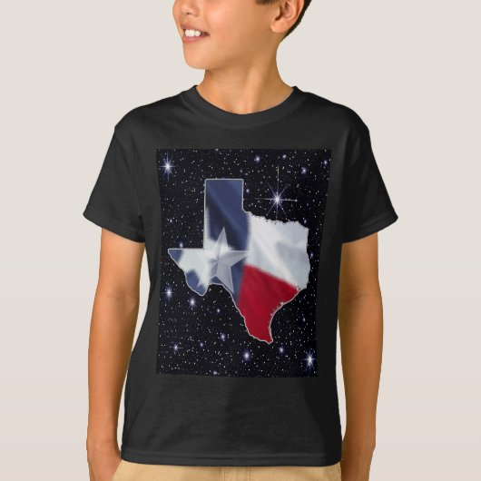 T-shirt Carte du Texas (Devant)