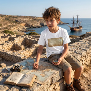 T-Shirt Carte du Vieux Monde