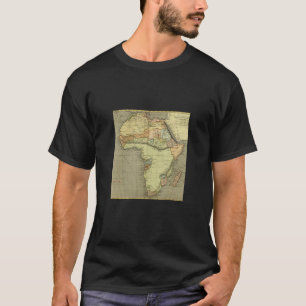 T-shirt Carte du Vieux Monde vintage Afrique