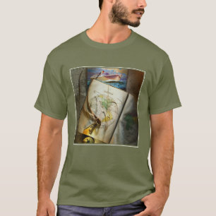 T-shirt Carte et boussole