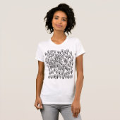 T-shirt Carte forestière (Devant entier)