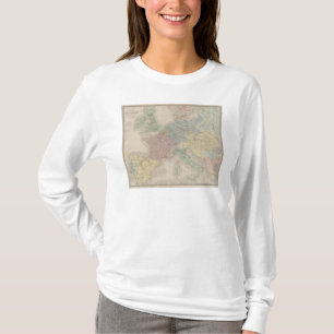 T-shirt Carte générale des chemins de fer européens