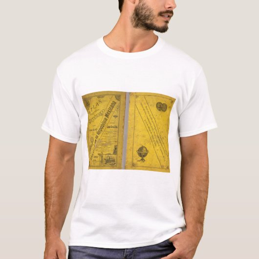 T-shirt Carte géographique (Devant)