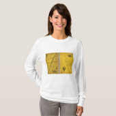 T-shirt Carte géographique (Devant entier)
