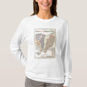 T-shirt Carte géologique de l'Ohio