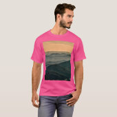 T-shirt Carte graphique Gold Mountain View (Devant entier)