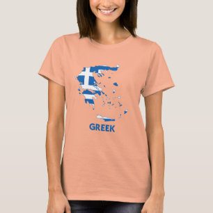 T-SHIRT CARTE GRECQUE