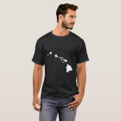 T-shirt Carte Hawaii (Devant entier)