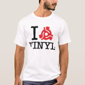 T-shirt Carte I 45 Vinyl (Devant)