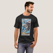 T-shirt Carte Knight Tarot (Devant entier)