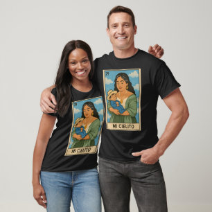 T-shirt Carte Loteria Abuelita - Cielito Lindo