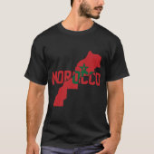 T-shirt Carte Maroc (Devant)