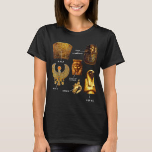 T-shirt Carte pharaonique L'héritage de l'Égypte pharaoniq