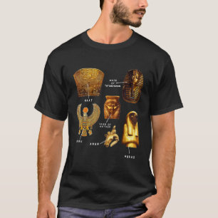 T-shirt Carte pharaonique L'héritage de l'Égypte pharaoniq