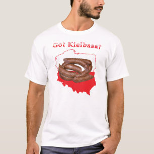 T-shirt Carte Polonaise Kielbasa