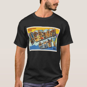 T-shirt Carte postale de Vintage voyage du New Jersey NJ