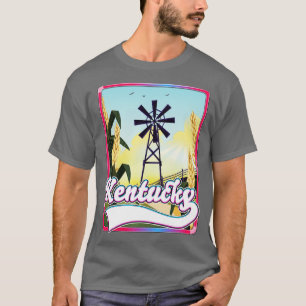T-shirt Carte postale Kentucky Travel