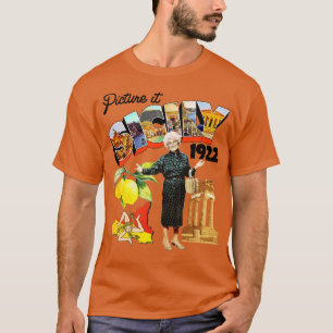 T-shirt Carte postale Photo It Sicily 1922