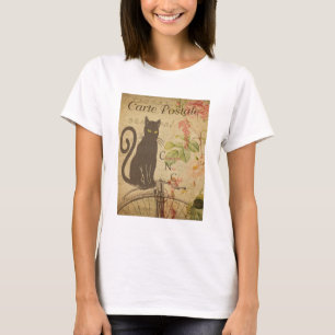 T-shirt Carte postale vintage