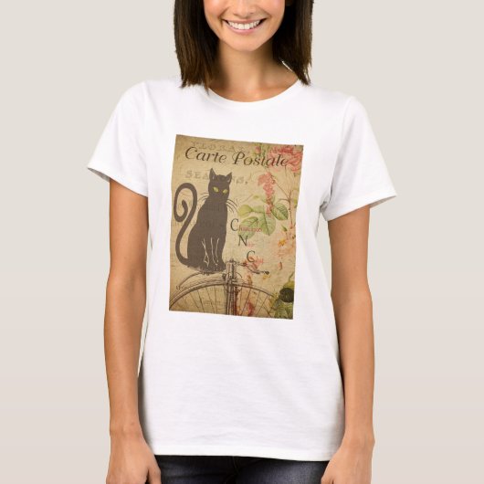 T-shirt Carte postale vintage (Devant)